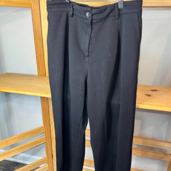 PrettyGarden Women’s Black Stretch Trousers | Size Large - Picture 2 of 6
